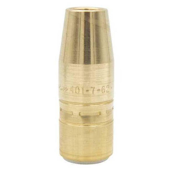 Bernard BERNARD Brass Tapered MIG Welding Nozzle 401-7-62