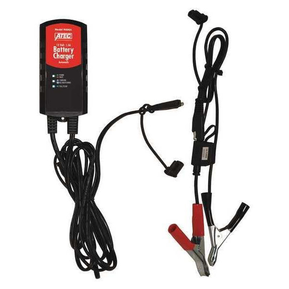Atec Battery Charger, Automatic Maintaining For Battery Voltage: 12 9004A