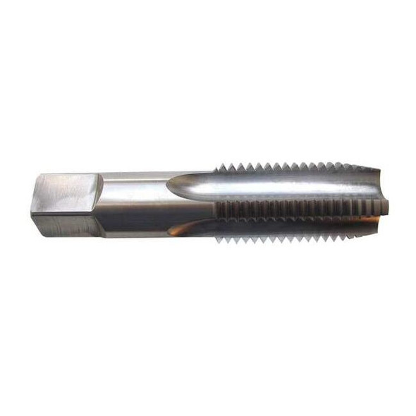 Straight Flute Hand Tap, M8-1.25, Taper, 4 Flutes, Metric Coarse