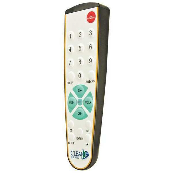 Clean Remote Remote Control, Universal, White/Black CR3BCB-H