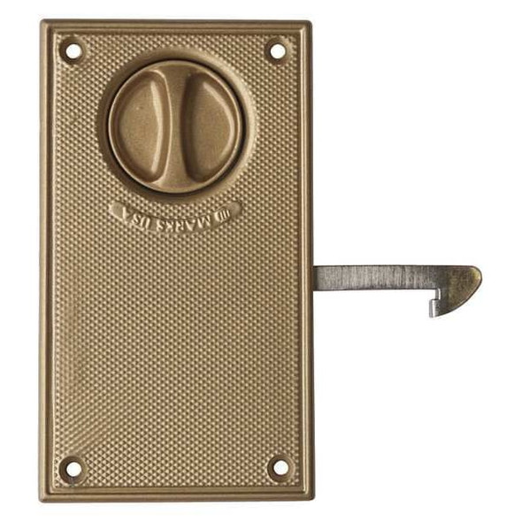 Wirecrafters Slide Door Cylinder Lock, Unfinished SDLKXKA