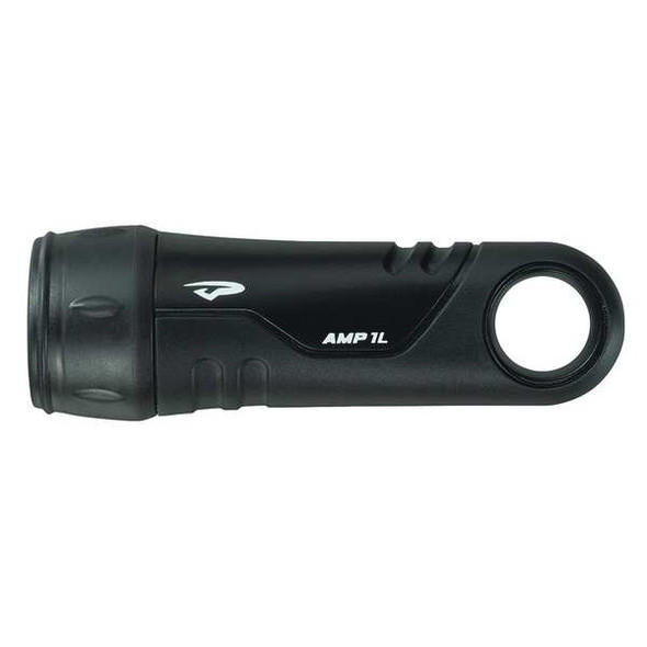 Flashlight, Led Black Industrial Handheld Flashlight, 90 lm