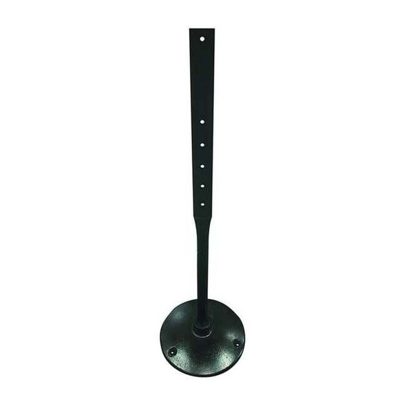 Lyle Sign Base with Post, Rigid, Portable, Steel 100001