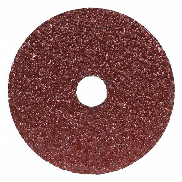 Norton Abrasives Fiber Disc, 7 in Dia, 7/8 in Arbor 66623357285