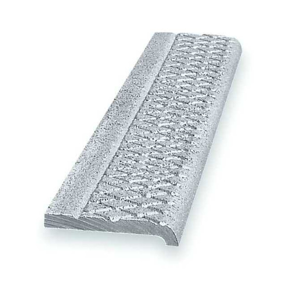 Wooster Products Stair Nosing,Gray,60in W, Cast Alum, AG101.4-5 AG101.4-5