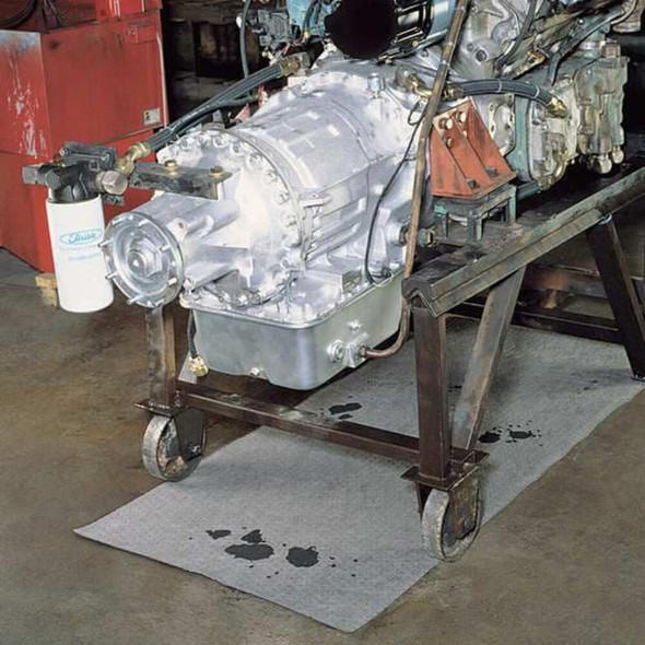 Sorbent Roll, 32 gal, 24 in x 150 ft, Universal, Gray, Polypropylene  MAT202-01