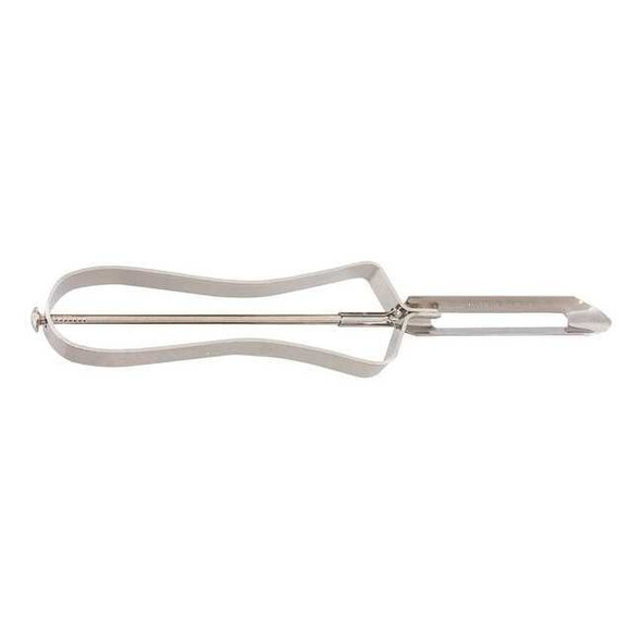 Crestware Peeler,1 1/2 in Blade L,SS PEL5K