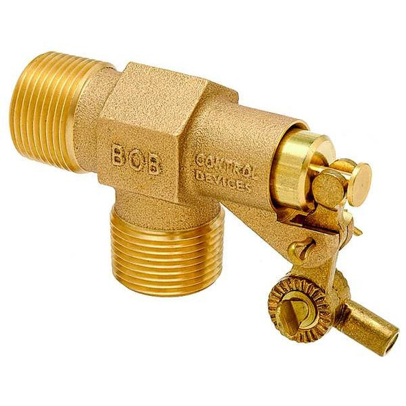 Bob Float Valve,3/8in.,LF Brass,Pipe Mount R400-3/8-LF