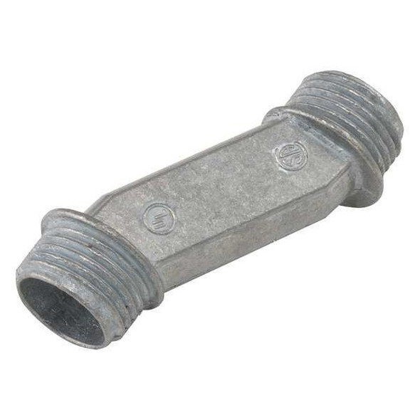 Raco RMC Offset Nipple, 1/2 in, Zinc, Zinc Plated, Gray 1452