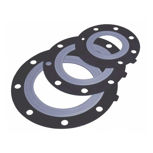 Asahi Flange Gasket,9-51/64" Inside Dia.,Black 3113100