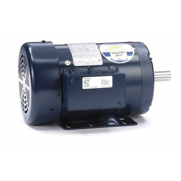 Leeson GP Motor,1 HP,1,760 RPM,230/460V AC,143T 143TTFR15642