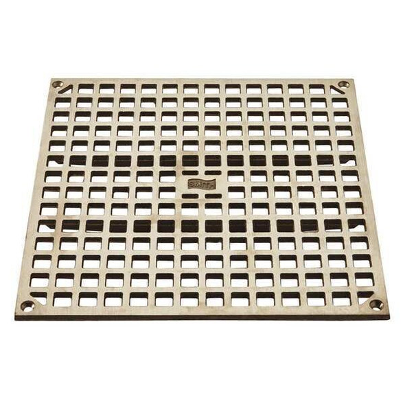 Jay R. Smith Manufacturing Nickel Bronze, Grate, Sanitary Drains 3140NBG