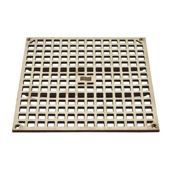 Jay R. Smith Manufacturing Nickel Bronze, Grate, Sanitary Drains 3140NBG