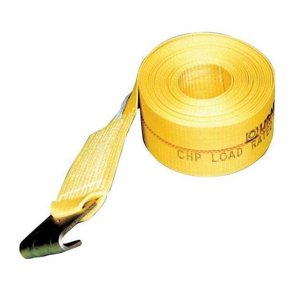 Lift-All Tiedown,Winch Strap,WLL5000 lb,Flat Hook 61203
