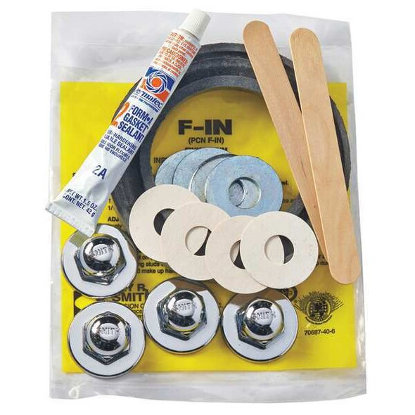 Jay R. Smith Manufacturing Finish Trim Kit with Neoprene Gaskets F-1N