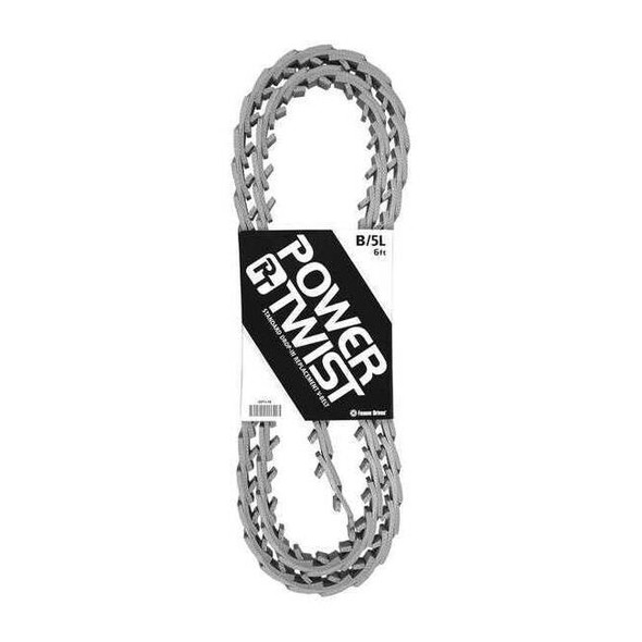 Link V-Belt, Powertwist Standard, B, Polyurethane, 6 ft, 5/8 in Top Width