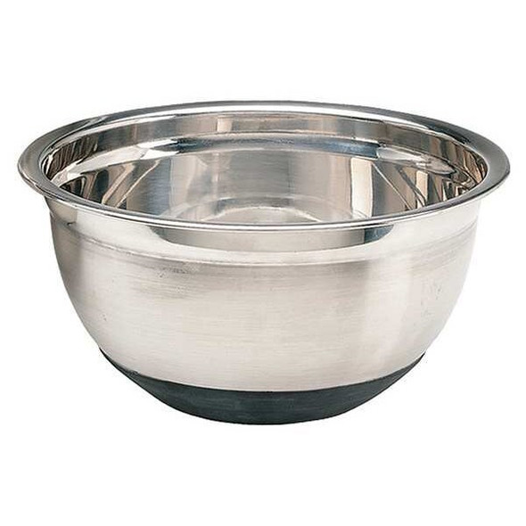Crestware Mixing Bowl,8 5/8 in Dia,3 qt Cap. MBR03 Crestware Mixing Bowl,8 5/8 in Dia,3 qt Cap. MBR03