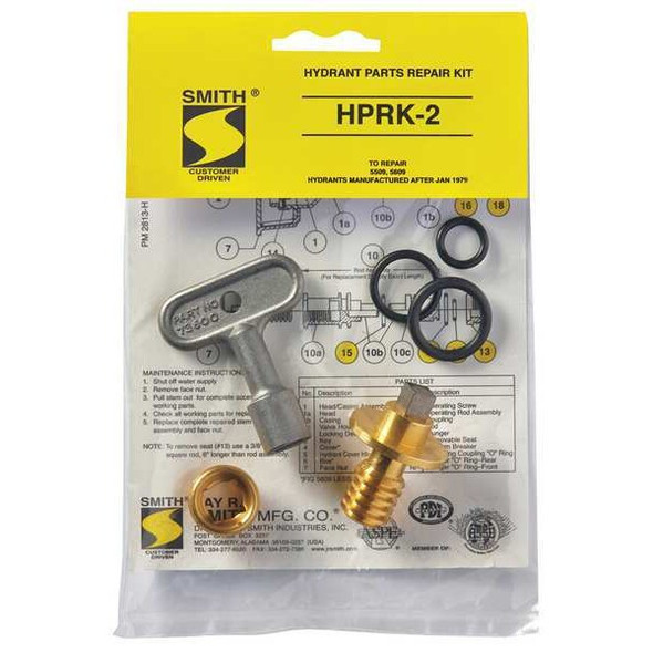 Jay R. Smith Manufacturing Hydrant Repair Kit HPRK-2