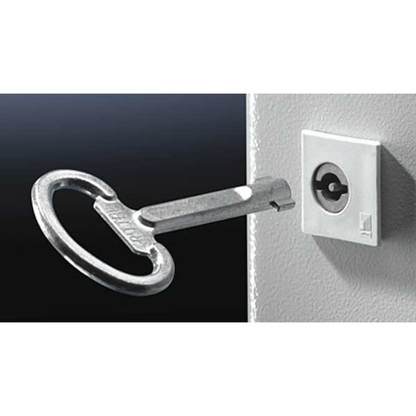 Rittal Enclosure Key,Double-Bit No. 5,Matte 2531000 Rittal Enclosure Key,Double-Bit No. 5,Matte 2531000