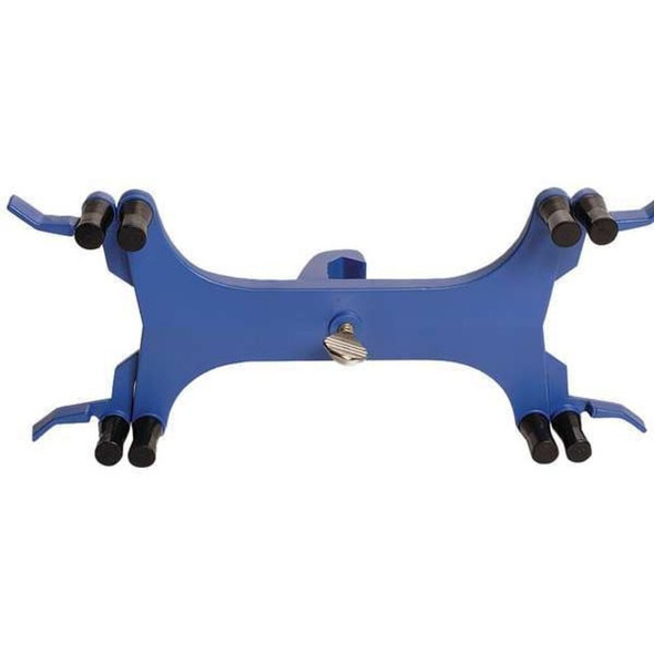 United Clamp 2 Prong,10in,Zinc Alloy,65mm,30mm CLPVC2