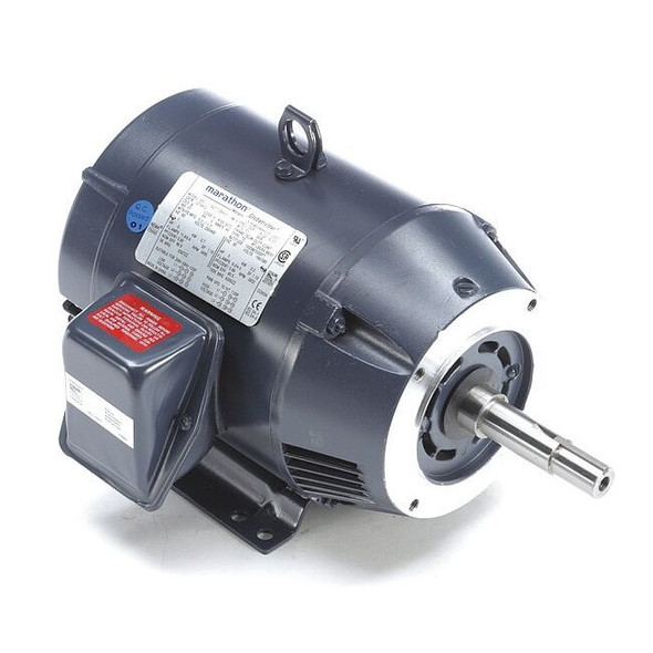 Marathon Close-Coupled Pump Motor,3-Phase,5 HP 182TTDBD6007