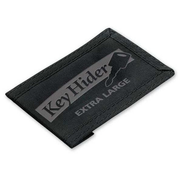 Lucky Line Key Hider, Black, Nylon, Pouch Key Hider, 5 PK 91305
