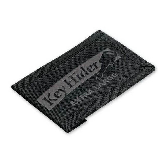 Lucky Line Key Hider, Black, Nylon, Pouch Key Hider, 5 PK 91305