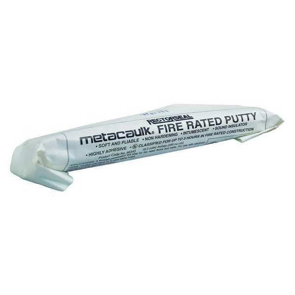 Metacaulk Fire Barrier Putty,Bag,18 cu. in. 66345