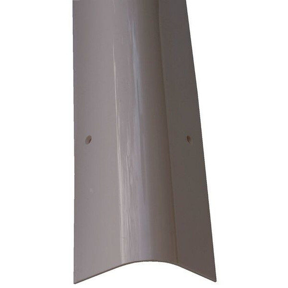 Manufacturer Varies Corner Guard, Gray, 3"W X 48"H PVC-48R-GY