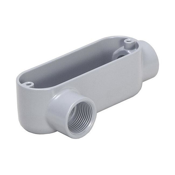 Raco Conduit Outlet Body,Aluminum,Trd Sz 1in LR0100