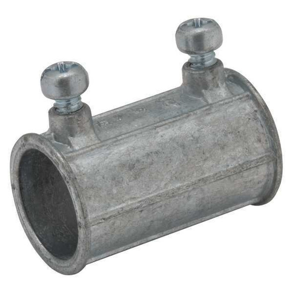 Raco Coupling,Zinc,Overall L 1 1/2in 2622 Raco Coupling,Zinc,Overall L 1 1/2in 2622