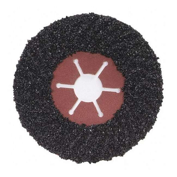 Norton Abrasives Fiber Disc, 4 1/2 in Dia, 7/8 in Arbor 66261199054