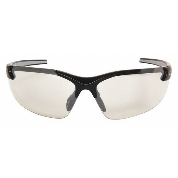 Zorge G2, Safety Glasses, Anti-Reflective, Anti-Scratch, Light Gray Lens, Black Frame, Half-Frame