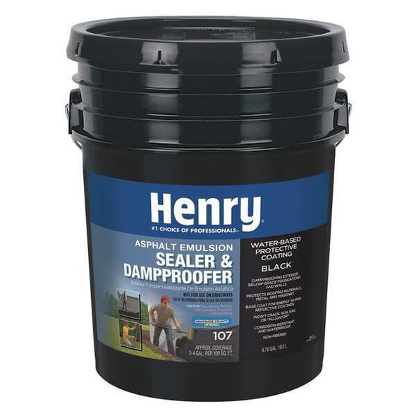 Henry Sealer and Dampproofer,4.75 gal HE107571 Henry Sealer and Dampproofer,4.75 gal HE107571