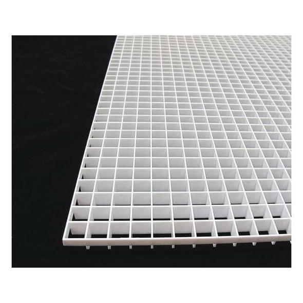 American Louver Egg Crate Diffuser 48 X 24, Painted, Plastic TC-24-2448-5PK