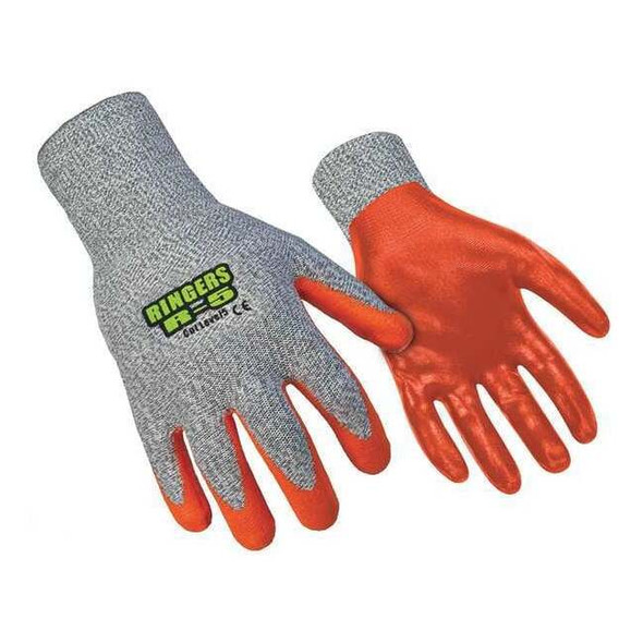 Ansell Cut Resistant Coated Gloves, Cut Level A4 ,Nitrile ,2XL 1 PR 045-12