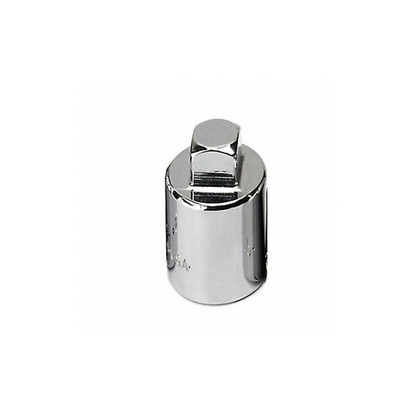 3/8" Drive, 4 pt SAE Socket, 4 Points,  Steel, Chrome, 1/4 in