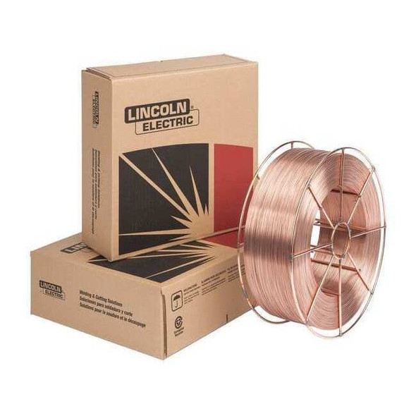 Lincoln Electric MIG Welding Wire,ER70S-6,0.035",44 lb ED025945