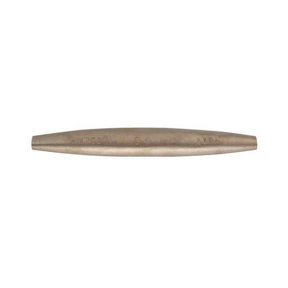 Ampco Safety Tools Drift Pin,Barrel,Non-Spark,9/16x1-1/16x8 D-4