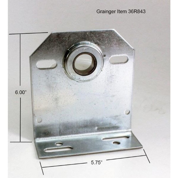 American Garage Door Supply Bearing Center Plate,11 Ga,4-3-8 In B1-BC438