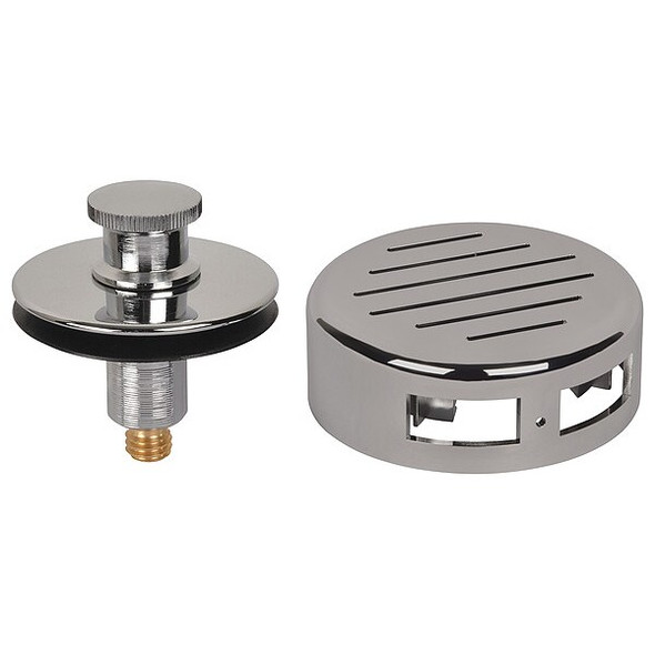 Ab&a Bath Waste & Overflow, Classic Push eN Lift Stopper 60359