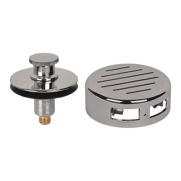Ab&a Bath Waste & Overflow, Classic Push eN Lift Stopper 60359