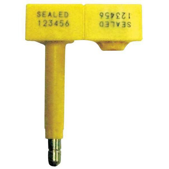 ISO 17712: 2013 High Security Bolt Seal,Laser Marked, Yellow, PK200
