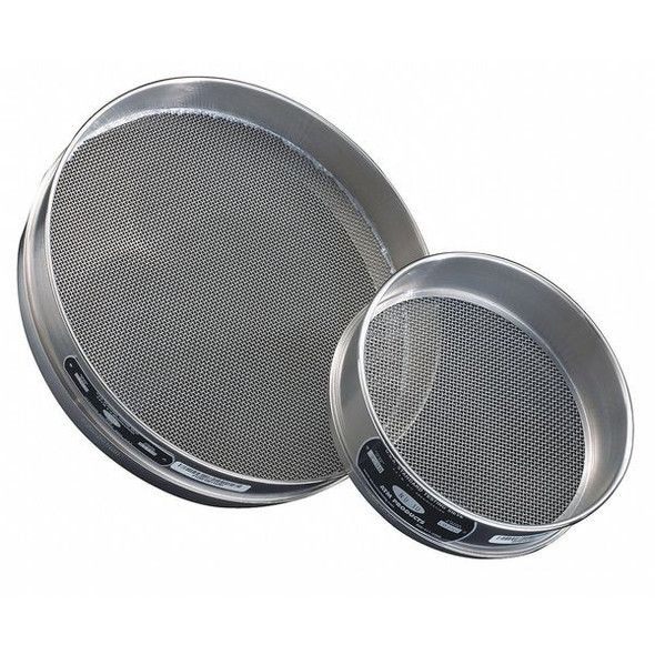 Advantech Sieve, 1/2", S/S, 8 In, Full Ht 1/2"SS8F