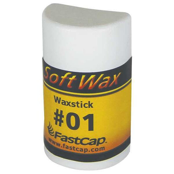Fastcap Soft Wax Filler System, 1 oz, Refill Stick, White, Soft Wax WAX01S