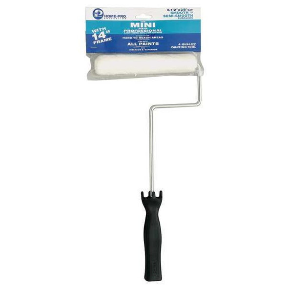 Premier Mini Paint Roller Frame, Plastic Handle, 6-1/2" Rollers 72514