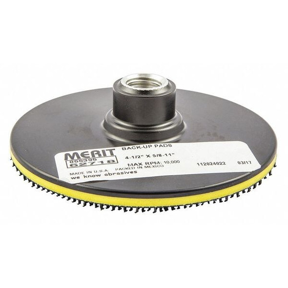 Manufacturer Varies Backup Pad,4-1/2" dia.,10,000 Max. RPM 05539562718