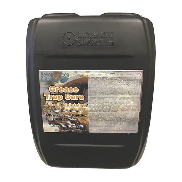 Grease Trap Treatment, 5 Gal Pail, Liquid, Colorless