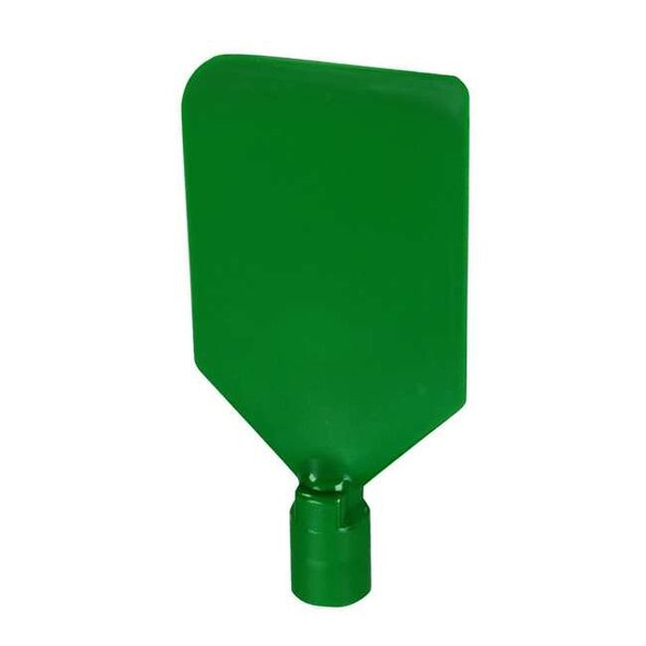 Vikan Paddle Scraper,Flex,4-1/2 x 6,Poly,Green 70132