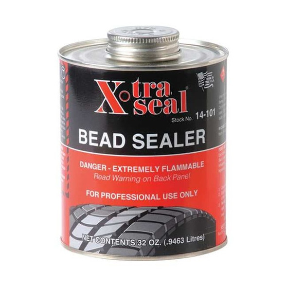 X-Tra Seal Tire Bead Sealer, 32 oz Can, Liquid, Black 800530